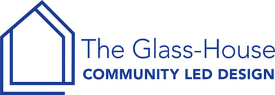 The Glass-House Community Led Design Logo